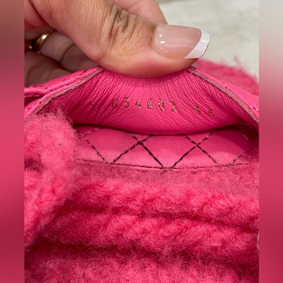 CHANEL Dad Cord Sandals- Pink - Picture 8 of 8